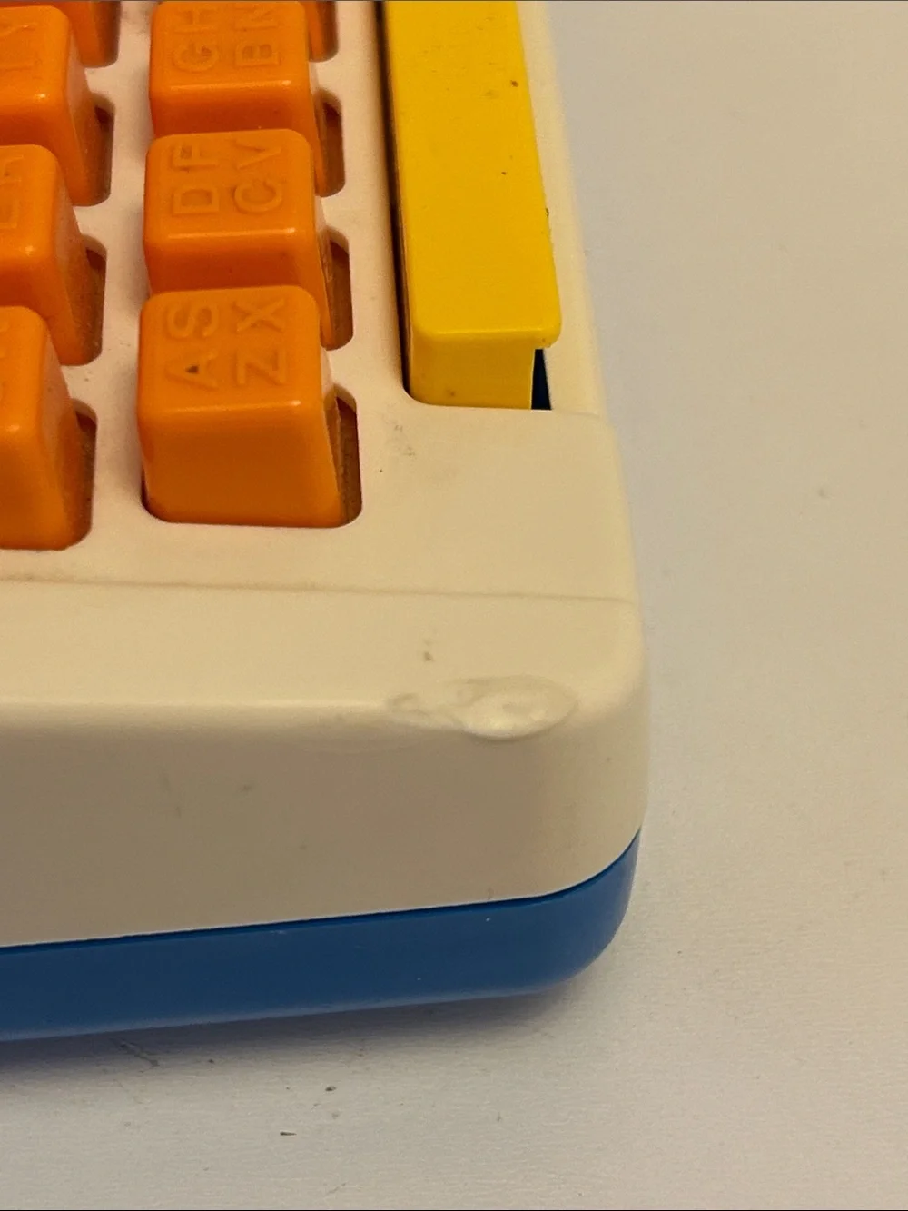 Vintage 1985 Tomy Tutor Play Computer Keyboard Learning Toy Preschool ABC / 123